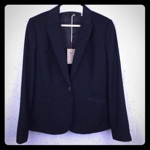 NWT ED by Ellen Textured Tuxedo Blazer